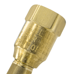 VÁLVULA PARA INFLAR DOBLE 693BK HEMBRA MILTON (TIPO RECTO)