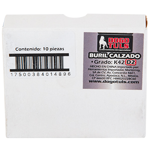 BURIL CALZADO C12 3/4" CUADRADO K42 D2