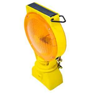 LÁMPARA DESTELLO SOLAR 7" PARA BARRICADA