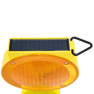 LÁMPARA DESTELLO SOLAR 7" PARA BARRICADA