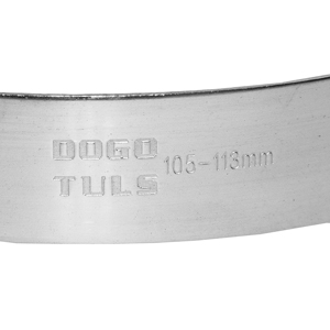 ABRAZADERA T-BOLT RESORTE 105-113mm ACERO INOXIDABLE