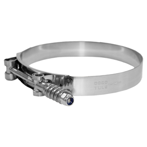 ABRAZADERA T-BOLT RESORTE 114-122mm ACERO INOXIDABLE