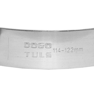 ABRAZADERA T-BOLT RESORTE 114-122mm ACERO INOXIDABLE