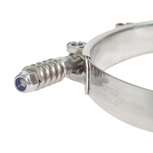 ABRAZADERA T-BOLT RESORTE 127-135mm ACERO INOXIDABLE
