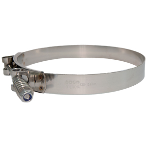 ABRAZADERA T-BOLT RESORTE 130-138mm ACERO INOXIDABLE