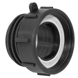 ADAPTADOR IBC 60MM CUERDA GRUESA MACHO A CUERDA FINA HEMBRA