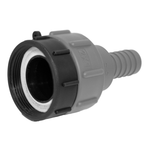 ADAPTADOR IBC 60MM CUERDA GRUESA MACHO A CUERDA FINA HEMBRA