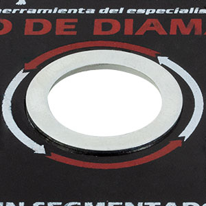 DISCO DE DIAMANTE CON RIN SEGMENTADO 4-1/2"    