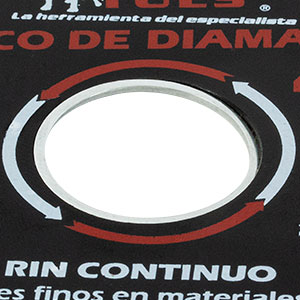 DISCO DE DIAMANTE CON RIN CONTINUO 4"       