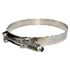 ABRAZADERA T-BOLT RESORTE 127-135mm ACERO INOXIDABLE