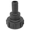 CONECTOR TOTE IBC 60MM CON ESPIGA DE 1" CUERDA GRUESA